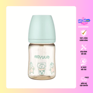 Bình sữa nhựa PP MomBee Comfort Feeder 1603 cổ hẹp 250 ml (từ 6 tháng)