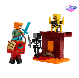 Bộ xếp hình LEGO Minecraft với các nhân vật