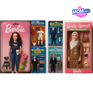 Bộ búp bê người nổi tiếng và Barbie truyền cảm hứng – MomBee phiên bản giới hạn
