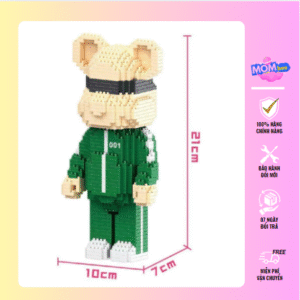 Đồ chơi lắp ráp mô hình Squid Game bản Bearbrick Sankid