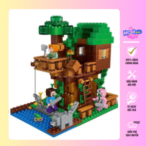 Đồ chơi Sluban mô hình cây minecraft mini