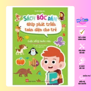 Sách bóc dán giúp phát triển toàn diện cho trẻ